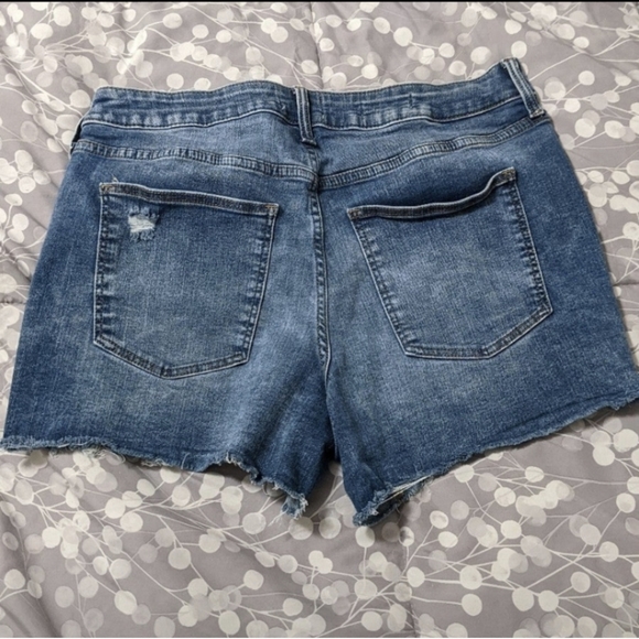 SOLD - BUNDLE OF 2 Denim Shorts sz 14 Torrid / UT - Picture 6 of 7